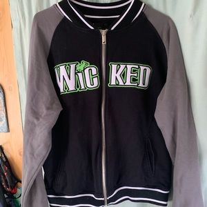 wicked the musical zip up jacket